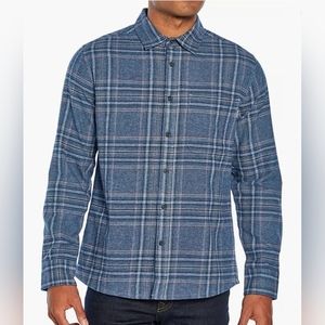 Eddie Bauer Men's Button Up Flannel Size Medium